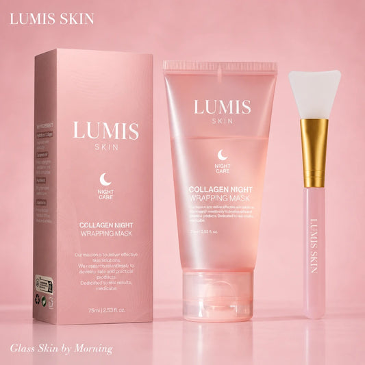 Lumis Glow — Korean Collagen Night Sealing Mask
